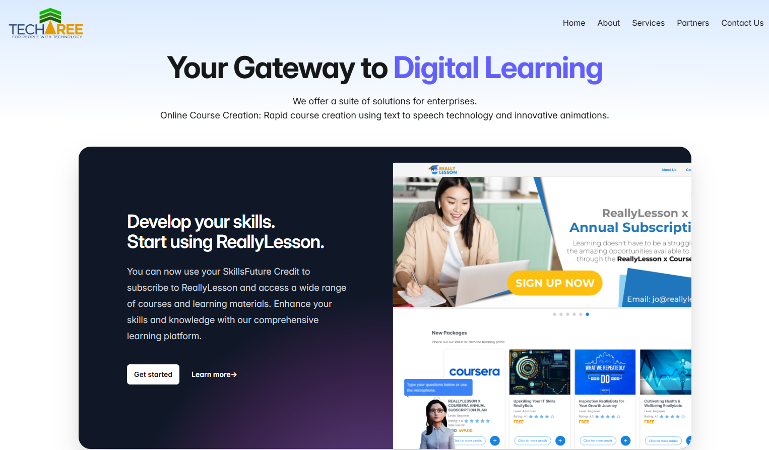 TechTree corporate website
